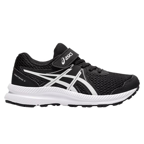 Asics Other - Asics Kids Boys Youth Contend 7 Black White Sneaker Running Shoes 1.5